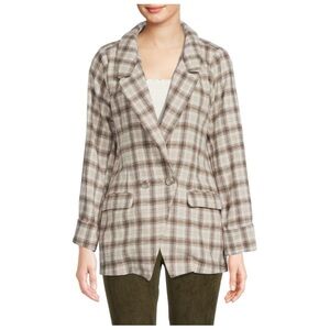 NWT BCBGeneration Plaid Blazer